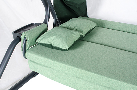 садовые качели «империя» a43a.631 антрацит удачная мебель - даметекс