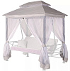 Тент на садовые качели и беседки A62 АМС 219*148 см графит Удачная мебель - Дачная мебель