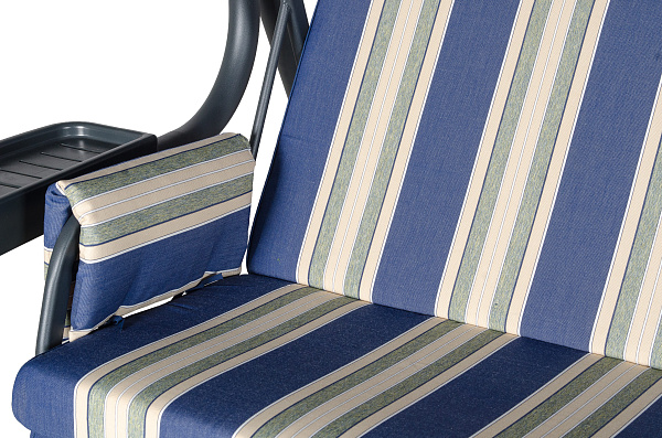 качели садовые «сапфир» a27а.306 антрацит удачная мебель - даметекс