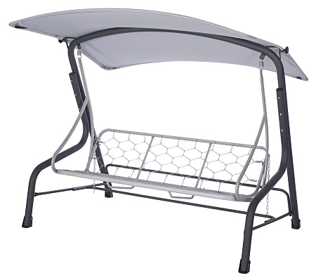 садовые качели «версаль» a50a.606 антрацит удачная мебель - даметекс