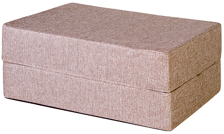 Кресло-кровать трансформер бескаркасное &quot;Валентина&quot; 75х100х65 см с валиком шоколад