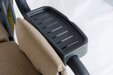 садовые качели «империя» a43а.625 антрацит удачная мебель - даметекс