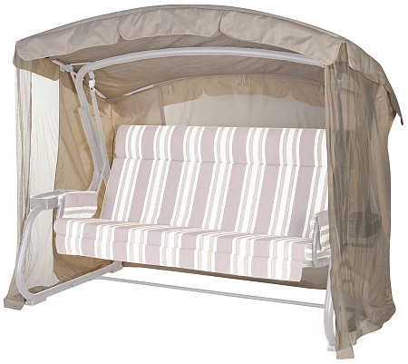 Тент на садовые качели A15/A28/A29/A56 АМС 221*122 см бежевый Удачная мебель - Дачная мебель