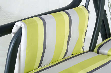 садовые качели «тропикана» a45а.326 антрацит удачная мебель - даметекс