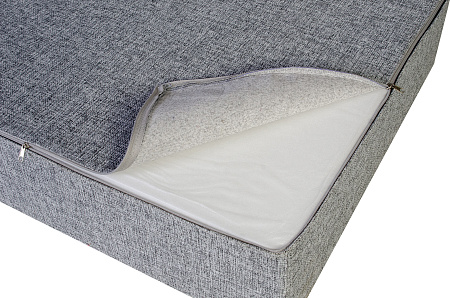 Кресло-кровать трансформер бескаркасное &quot;Валентина&quot; 80х80х60 см серый