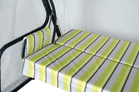 садовые качели «тропикана» a45а.326 антрацит удачная мебель - даметекс