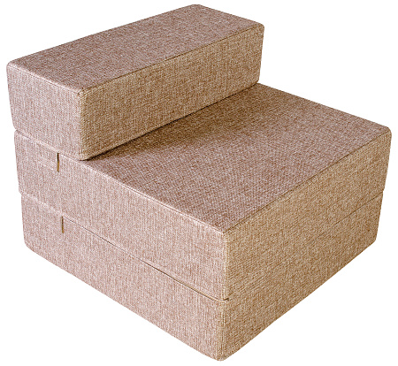 Кресло-кровать трансформер бескаркасное &quot;Валентина&quot; 80х80х60 см шоколад