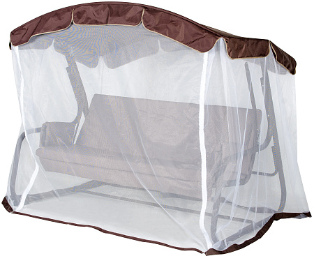 садовые качели «тропикана» а45с.613 коричневый удачная мебель - даметекс