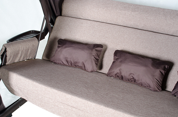 Текстильный комплект с подголовником для садовых качелей 200*53*53 см С200.614 Удачная мебель - Дачная мебель