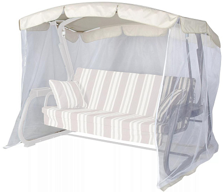 Тент на садовые качели A51 АМС 208*122 см бежевый Удачная мебель - Дачная мебель