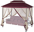 Тент на садовые качели и беседки A31/A32/A34 АМС 255*171 см бордовый Удачная мебель - Дачная мебель