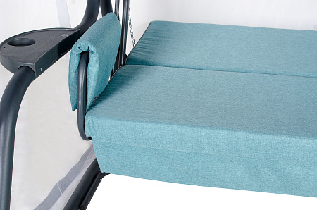 качели садовые «галисия» a52a.630 антрацит  удачная мебель - даметекс