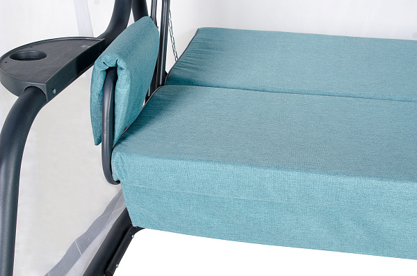 качели садовые «галисия» a52a.630 антрацит  удачная мебель - даметекс