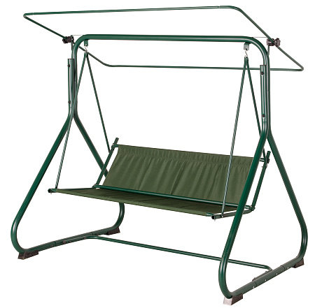 садовые качели «рондо» a49g.506 зеленый удачная мебель - даметекс