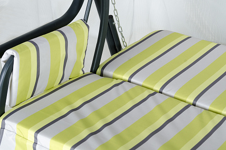 садовые качели «тропикана» a45а.326 антрацит удачная мебель - даметекс