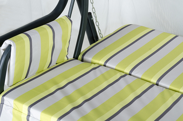 садовые качели «тропикана» a45а.326 антрацит удачная мебель - даметекс