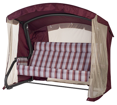 садовые качели «толедо» a28а.335 антрацит удачная мебель - даметекс