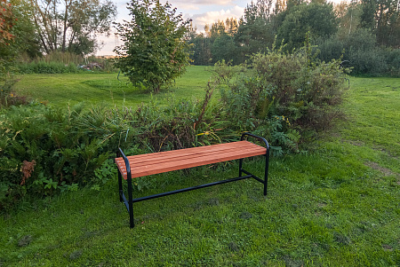 скамья садовая без спинки флора