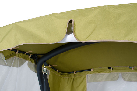 садовые качели «империя» a43а.625 антрацит удачная мебель - даметекс