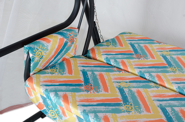 садовые качели «тропикана» a45а.320 антрацит удачная мебель - даметекс