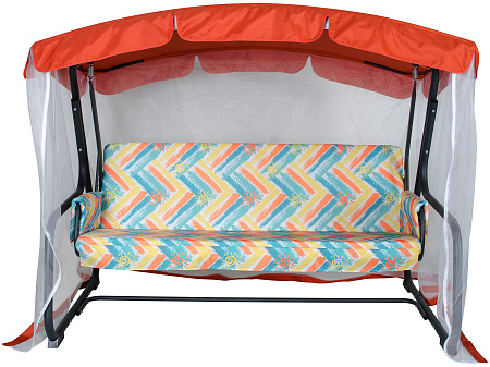 садовые качели «тропикана» a45а.320 антрацит удачная мебель - даметекс