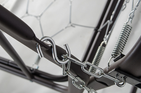 качели садовые «ибица» a52c.503 коричневый удачная мебель - даметекс