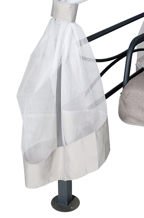 беседка садовая «афины» a62a.612 антрацит удачная мебель - даметекс