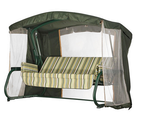 садовые качели «милан» a51g.311 зеленый удачная мебель - даметекс