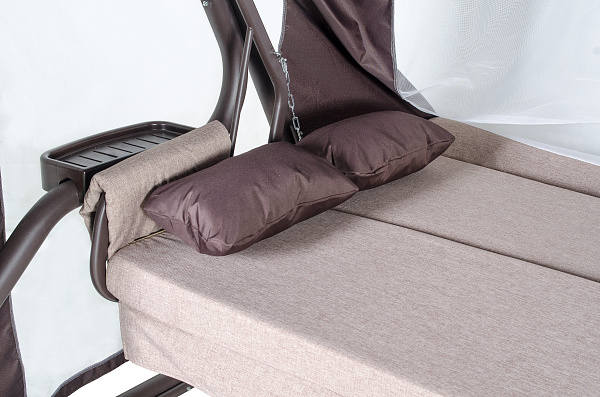 Текстильный комплект с подголовником для садовых качелей 200*53*53 см С200.614 Удачная мебель - Дачная мебель