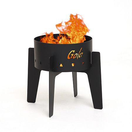 Очаг круглый складной «Уголек»