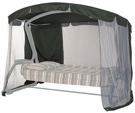 Тент на садовые качели A43 АМС 239*140 см зеленый Удачная мебель - Дачная мебель
