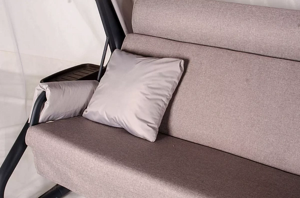 Текстильный комплект с подголовником для садовых качелей 200*53*53 см С200.612 Удачная мебель - Даметекс