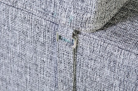 Диван-кровать трансформер бескаркасный &quot;Валентина&quot; 140х100х60 см серый