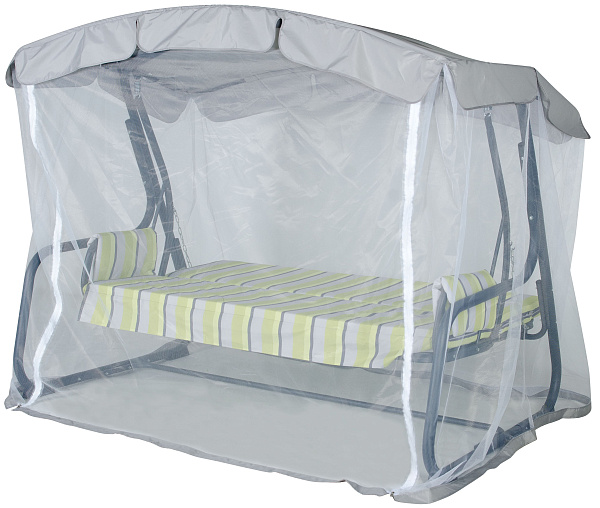 садовые качели «тропикана» a45а.326 антрацит удачная мебель - даметекс