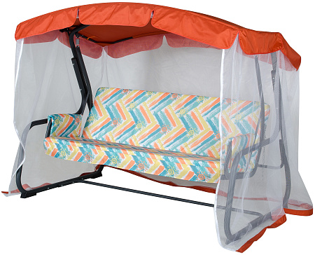 садовые качели «тропикана» a45а.320 антрацит удачная мебель - даметекс