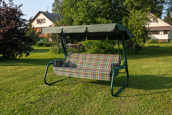 Тент на садовые качели A52 без АМС 208*122 см зеленый Удачная мебель - Дачная мебель