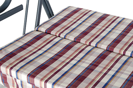 садовые качели «карибы» a46a.336 антрацит удачная мебель - даметекс