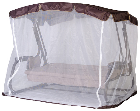 Тент на садовые качели A51 АМС 208*122 см коричневый Удачная мебель - Дачная мебель