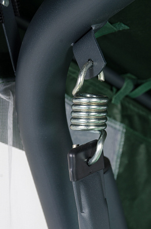 садовые качели «империя» a43a.631 антрацит удачная мебель - даметекс