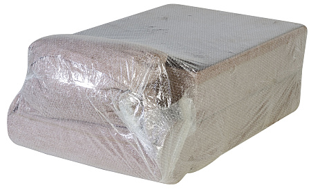 Кресло-кровать трансформер бескаркасное &quot;Валентина&quot; 75х100х65 см с валиком шоколад