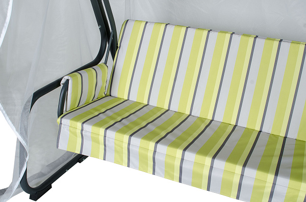 садовые качели «тропикана» a45а.326 антрацит удачная мебель - даметекс