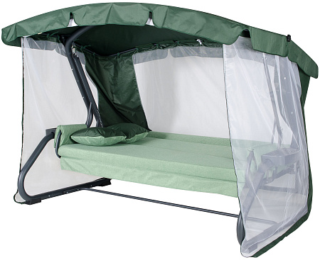 садовые качели «империя» a43a.631 антрацит удачная мебель - даметекс