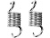 Пружинный подвес комплект 6х88, 2шт Удачная мебель - Даметекс