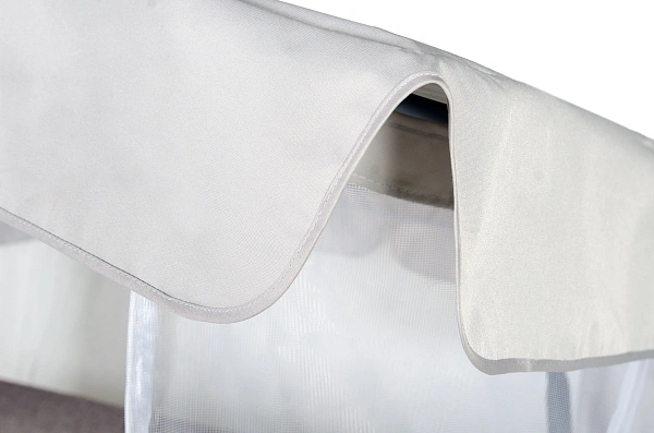 Тент на садовые качели A43 АМС 239*140 см графит Удачная мебель - Дачная мебель