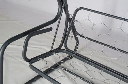 садовые качели «эдем» a45а.541 антрацит удачная мебель - даметекс