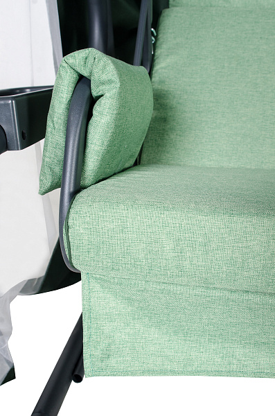 садовые качели «мерида премиум» a56a.631 антрацит удачная мебель - даметекс