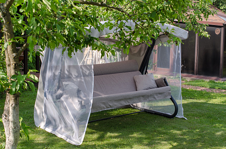 садовые качели «шри-ланка» a43a.612 антрацит удачная мебель - даметекс