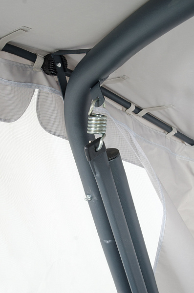 садовые качели «империя» a43а.626 антрацит удачная мебель - даметекс