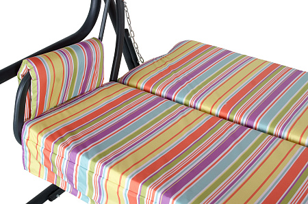 садовые качели «мальта» a45a.318 антрацит удачная мебель - даметекс