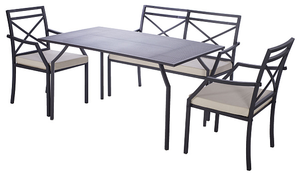 кресло металлическое «суаре»